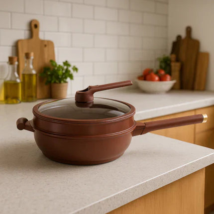 Frigideira Multifuncional en Cerámica y a Prueba de Explosiones