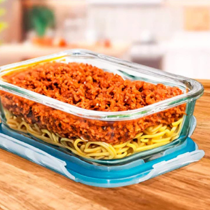 Recipientes Herméticos de Vidrio Templado